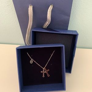Swarovski cross necklace